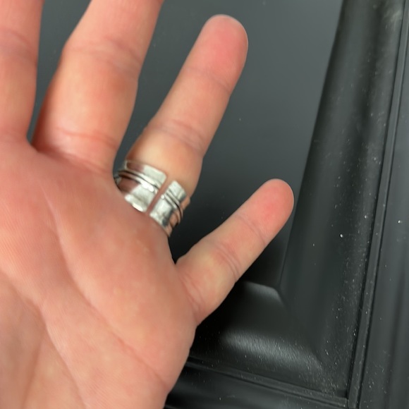 SS Sapphire Ring - Picture 3 of 4